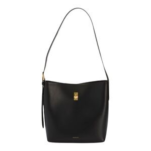 RADLEY LONDON Black Leather Threadneedle Street Large Open Top Shoulder Bag NWT